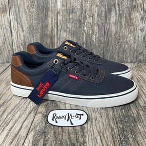 Levi’s synthetic casual sneakers blue brown